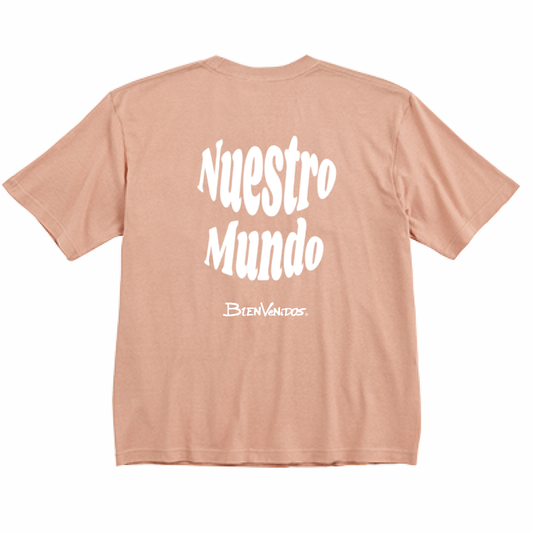 BVビックシルエット半袖Tシャツ ダスティピンク LIGERO