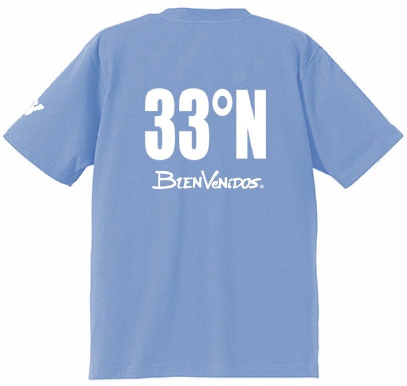 BVノーマルフィット半袖Tシャツ サックス CLASICO