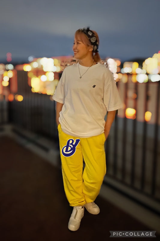 BVスウェットパンツ カナリアイエロー PRIMERA