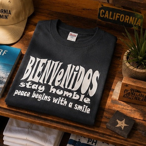 BVビックシルエットTシャツ　デニムカラー