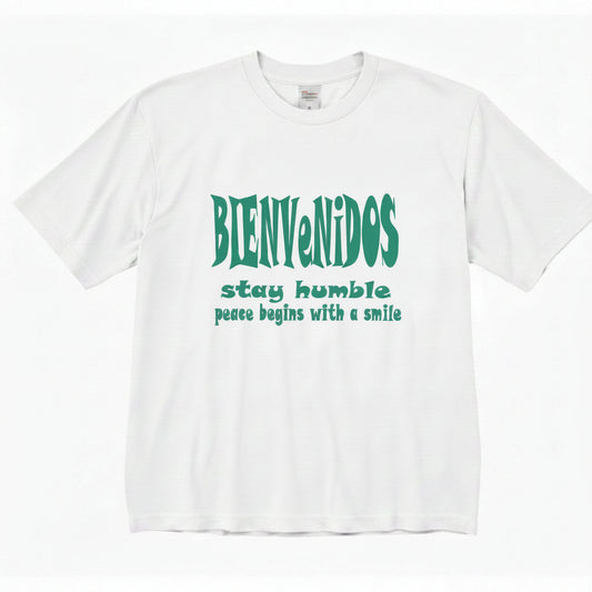 BVビックシルエットTシャツ　ターコイズ