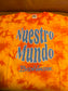 BVノーマルフィット　タイダイTシャツ　オレンジ OSTENTOSO