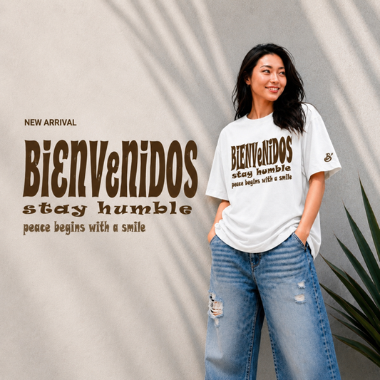 BVビックシルエットTシャツ ブラウン